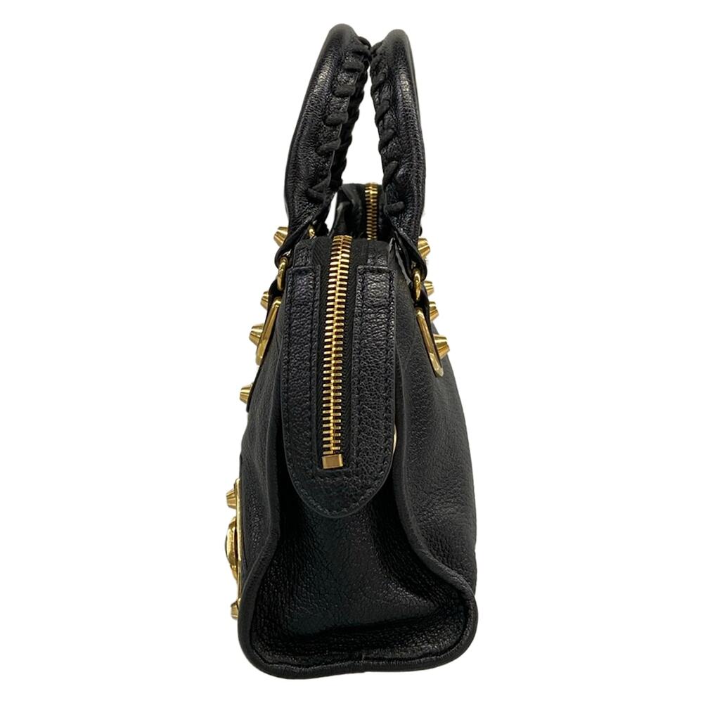 Balenciaga Classic Metallic Edge Mini City Handbag 390160 - Picture 4 of 15